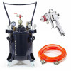 Zestaw - zbiornik ciśnieniowy do natrysku malowania 10L ZB10-1-1 bez mieszadła węże pistolet EXPERT HP dysza 2,0 mm Zestaw - zbiornik ciśnieniowy do natrysku malowania 10L ZB10-1-1 bez mieszadła węże pistolet EXPERT HP dysza 2,0 mm