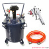 Zbiornik ciśnieniowy do natrysku 20L z mieszadłem Pneumatico Tank MP20-1-1E-20 + pistolet lakierniczy EXPERT HP 2,0 mm + wąż