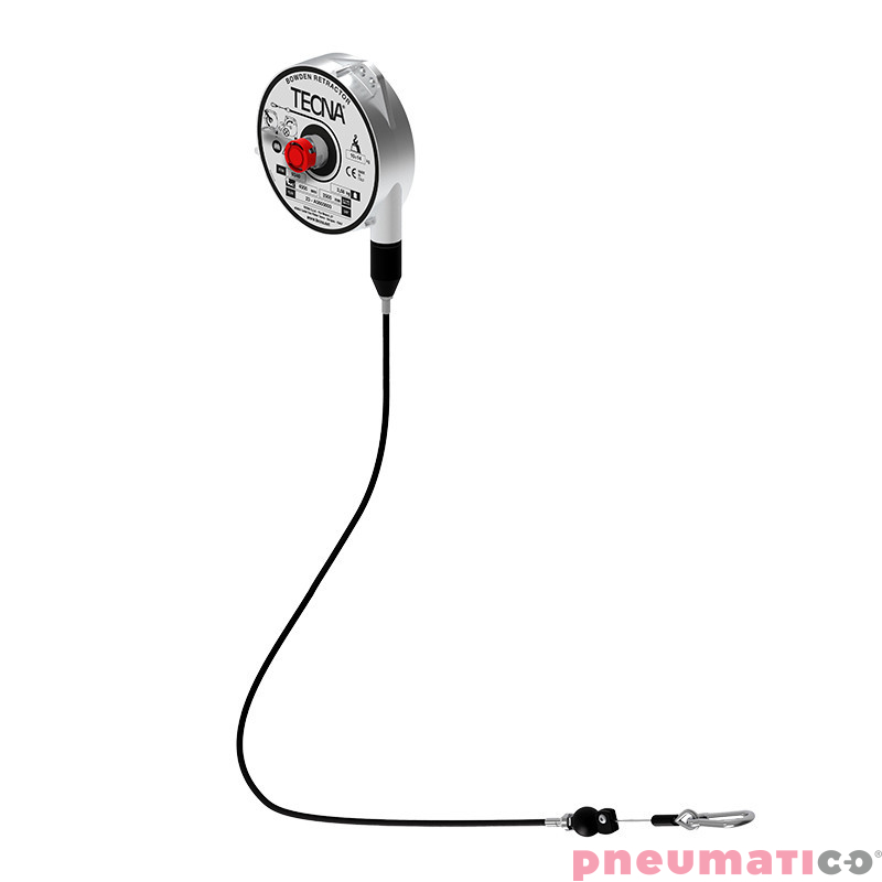 Balanser z linką w pancerzu B340/G0,5 TECNA 10-14kg 2500mm/500mm Balanser z linką w pancerzu B340/G0,5 TECNA 10-14kg 2500mm/500mm