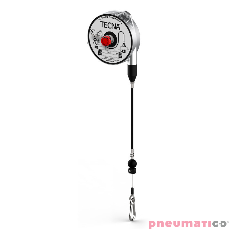 Balanser z linką w pancerzu B340/G1,5 TECNA 10-14kg 2500mm/1500mm Balanser z linką w pancerzu B340/G1,5 TECNA 10-14kg 2500mm/1500mm