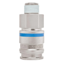 Szybkozłącze żeńskie przemysłowe z tuleją do węża typ 227 KA DN10 13 mm RQS 227KATF13MPN