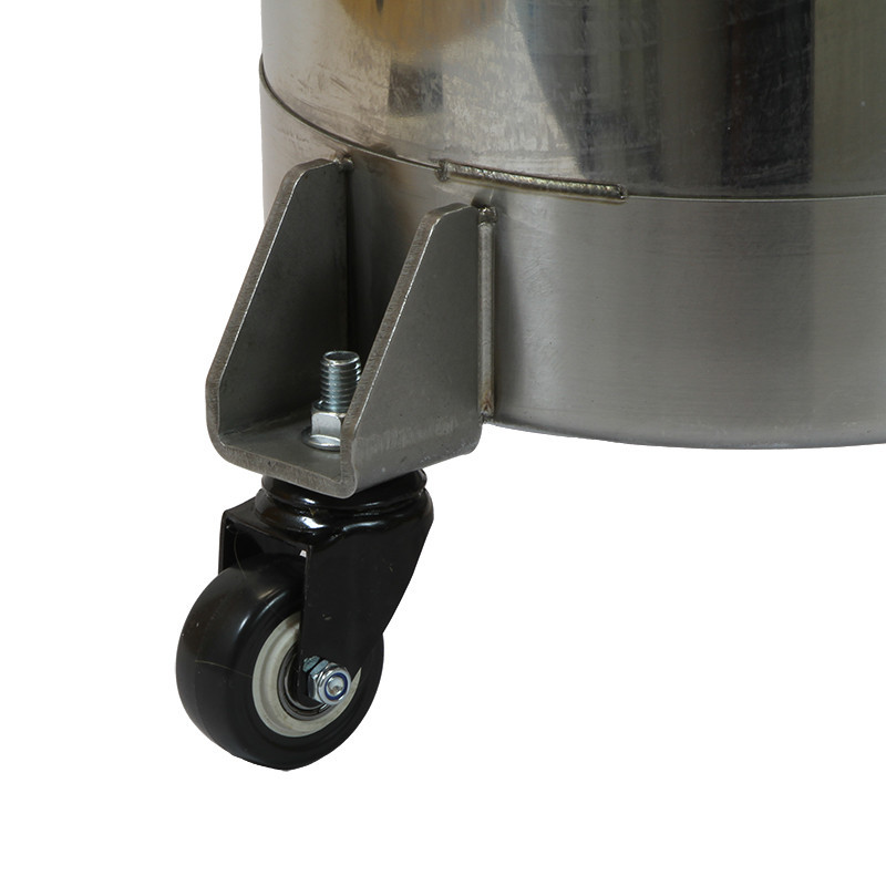 Zbiornik ciśnieniowy do natrysku nierdzewny 10L z mieszadłem Pneumatico Tank MP10SS z pistoletem lakierniczym i wężem podw&oacute;jnym