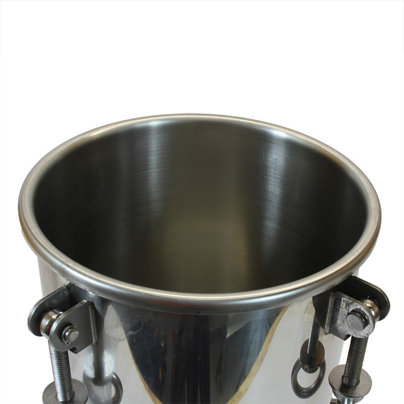 Zbiornik ciśnieniowy do natrysku nierdzewny 10L z mieszadłem Pneumatico Tank MP10SS z pistoletem lakierniczym i wężem podw&oacute;jnym