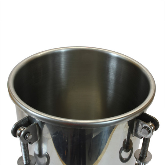 Zbiornik ciśnieniowy do malowania nierdzewny 10L bez mieszadła ZB10SS Pneumatico Tank z pistoletem lakierniczym + wężem