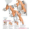 Pistolet lakierniczy DeVilbiss Advance HD Trans-Tech dolnozasilany