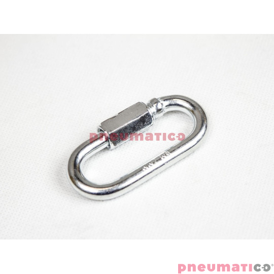 Ogniwo skrętne 7mm karabińczyk Ogniwo skrętne 7mm karabińczyk