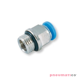 Złączka wtykowa prosta TEKALAN RQSG 10 mm NBR gw. zewnętrzny 1/8" RQSG1810G