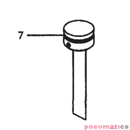 Oring na tłok do zszywacza pneumatycznego tapicerskiego TU-216-80 Stanley Bostitch 1FP0018