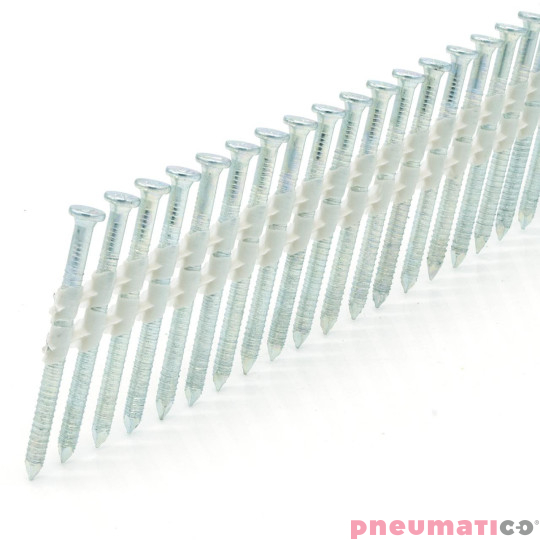 Gwoździe łączone plastikiem 21&deg; anchor ciesielskie PREBENA ANK21-40/40NKRI-2.0 1op.- 2.000szt.