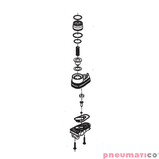 Zaw&oacute;r spustu do zszywacza pneumatycznego tapicerskiego TU-216-80 Stanley Bostitch TVA13