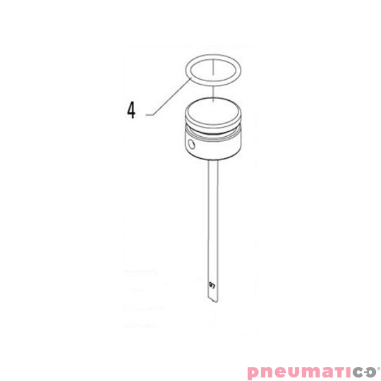 Oring na tłok do zszywacz pneumatyczny do rolet 21697B-E Stanley Bostitch 174308 Oring na tłok do zszywacz pneumatyczny do rolet 21697B-E Stanley Bostitch 174308