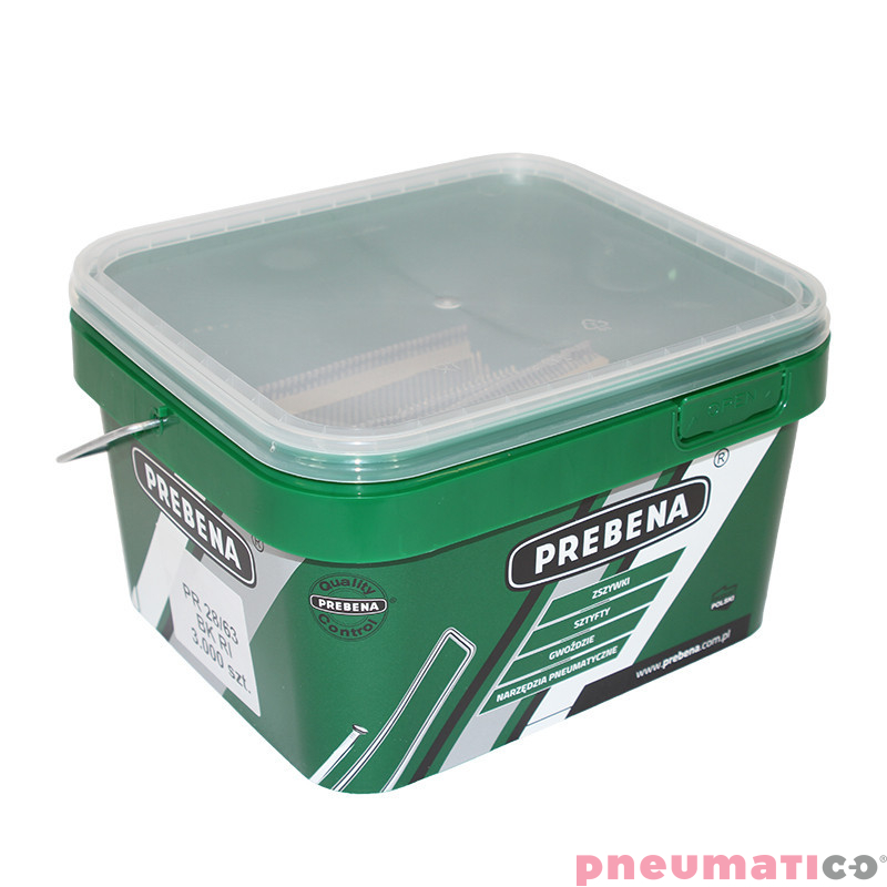 Gwoździe łączone papierem 34° PREBENA PR28/65BKRI-3.0 1op.- 3.000szt.