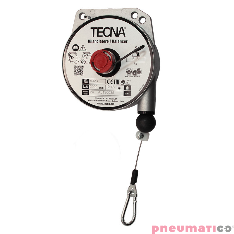 Balanser linkowy 9323 TECNA 6-8kg 2000mm Balanser linkowy 9323 TECNA 6-8kg 2000mm