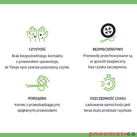 Retractor EV3 Pneumatico 6-8kg ⌀22,5-24 mm Retractor EV3 Pneumatico 6-8kg ⌀22,5-24 mm