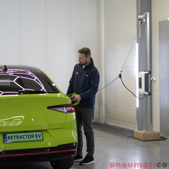 Retractor EV2 Pneumatico 4-6kg ⌀22,5-24 mm