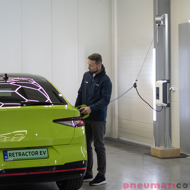 Retractor EV0 Pneumatico 1-2,5kg ⌀24,5-26 mm Retractor EV0 Pneumatico 1-2,5kg ⌀24,5-26 mm