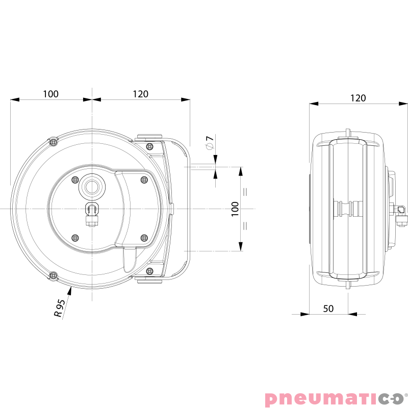 Mini-zwijadło do CNC 8x5,5mm ZECA 9100/6 6,5m Mini-zwijadło do CNC 8x5,5mm ZECA 9100/6 6,5m