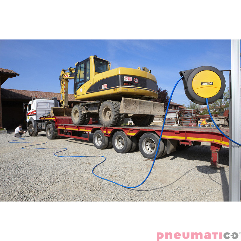 Zwijak kablowy ZECA AM86/10NBR 16x10mm 18m Zwijak kablowy ZECA AM86/10NBR 16x10mm 18m