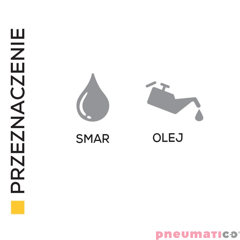 Zwijadło wysokociśnieniowe do smaru i oleju 6mm G1/4"M ZECA 8463 18m