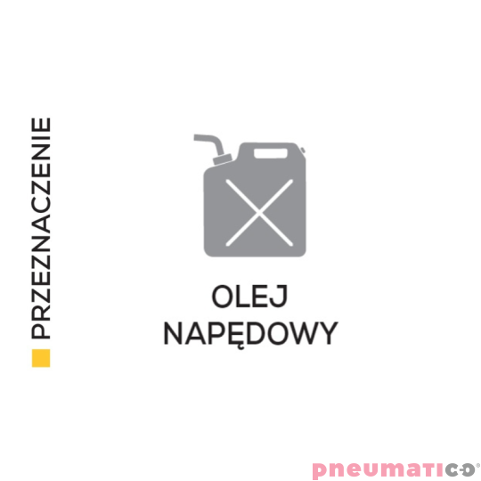 Zwijadło do oleju napędowego 26x19mm G3/4"F ZECA 8415 8m