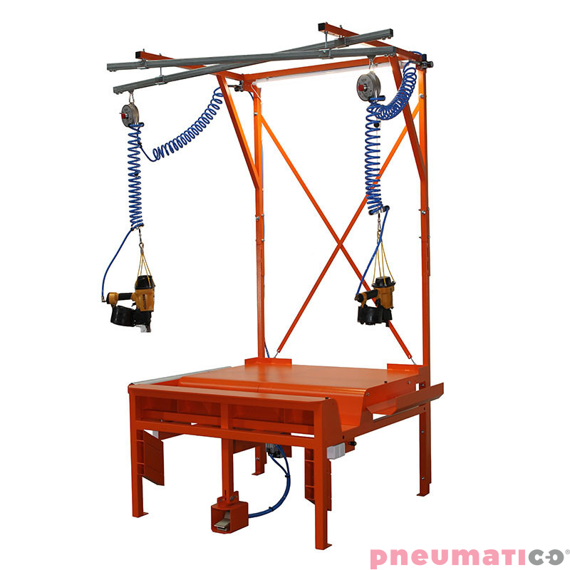 St&oacute;ł pneumatyczny do naprawy palet PNEUMATICO WT2