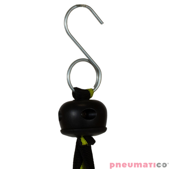 Zwijadło taśmy bezpieczeństwa czarno-ż&oacute;łtej ZECA 9801BY 8m