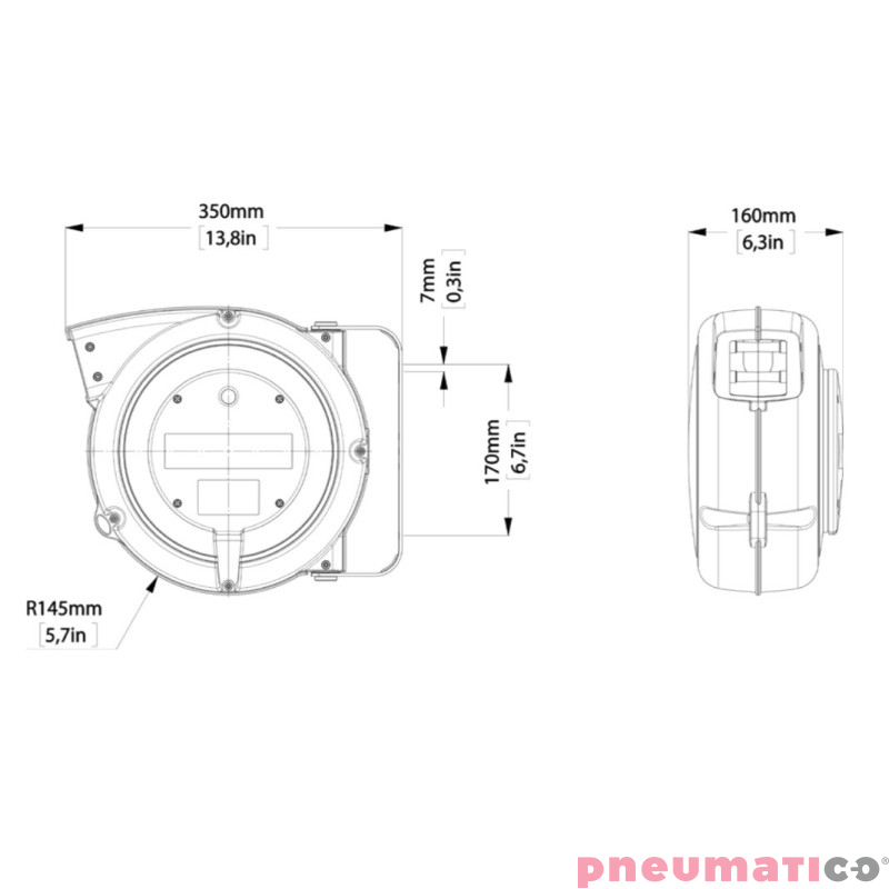 Zwijadło typu pastuch do elektrycznych ogrodzeń dla zwierząt hodowlanych ZECA 4801 20m