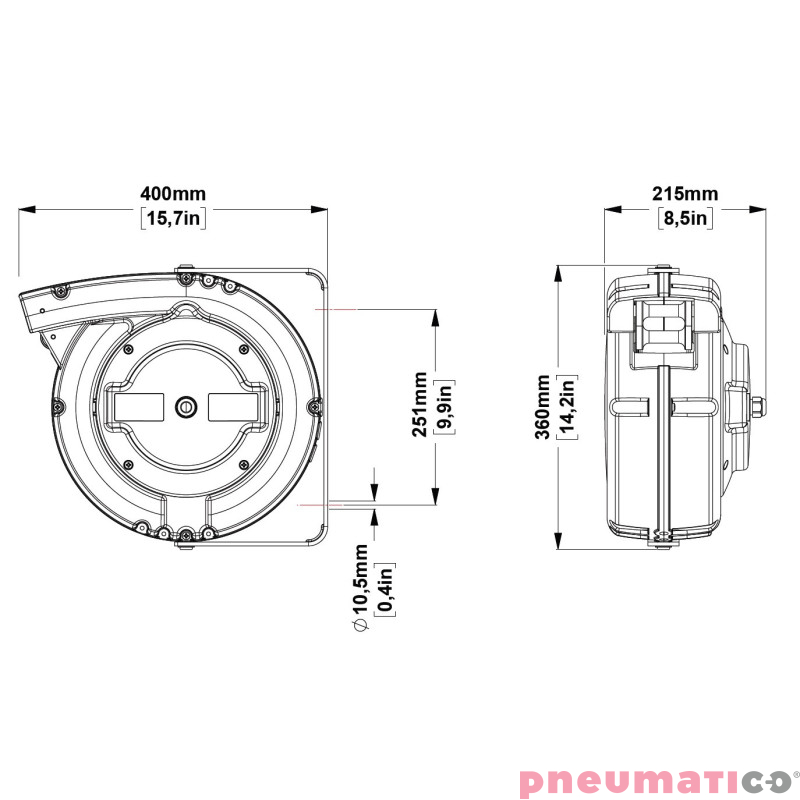 Zwijadło transmisyjne 11x0,5C DATAFLUX ZECA 671105C 10+2m Zwijadło transmisyjne 11x0,5C DATAFLUX ZECA 671105C 10+2m
