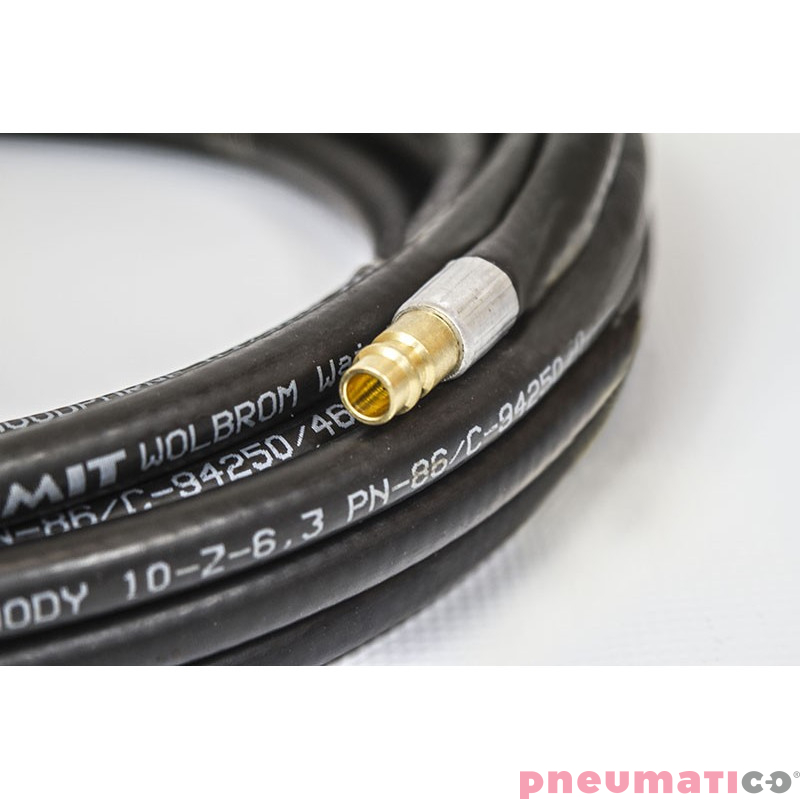 Przewód pneumatyczny gumowy PPWG10/15 15m Przewód pneumatyczny gumowy PPWG10/15 15m