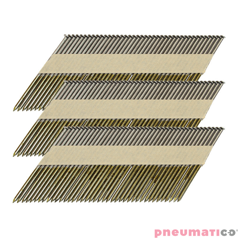 Gwoździe łączone papierem Pneumatico 3.1/90 BK 1op.- 2.000szt. Gwoździe łączone papierem Pneumatico 3.1/90 BK 1op.- 2.000szt.