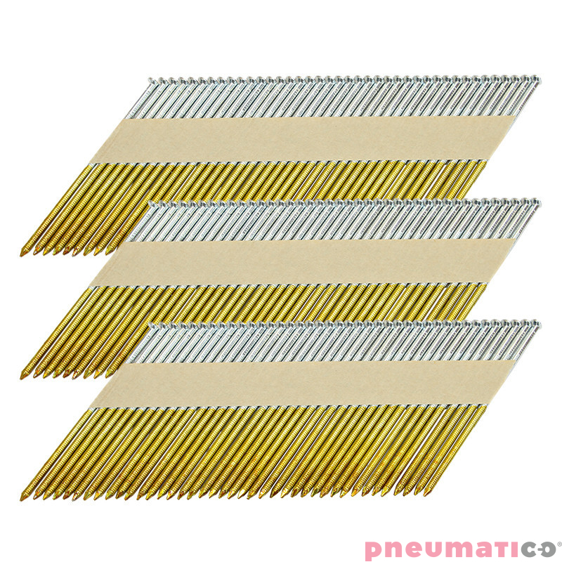 Gwoździe łączone papierem Pneumatico 3.1/90 NK RI 1op.- 2.000szt. Gwoździe łączone papierem Pneumatico 3.1/90 NK RI 1op.- 2.000szt.