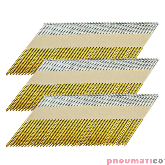 Gwoździe łączone papierem Pneumatico 3.1/90 NK RI 1op.- 2.000szt. Gwoździe łączone papierem Pneumatico 3.1/90 NK RI 1op.- 2.000szt.