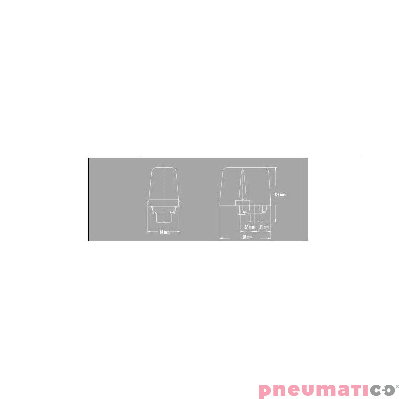 Wyłącznik ciśnieniowy CONDOR MDR 43/11 250V Wyłącznik ciśnieniowy CONDOR MDR 43/11 250V