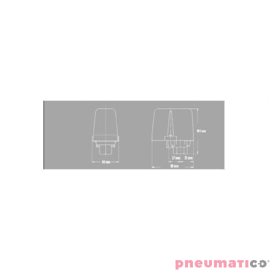 Wyłącznik ciśnieniowy CONDOR MDR 43/11 250V Wyłącznik ciśnieniowy CONDOR MDR 43/11 250V