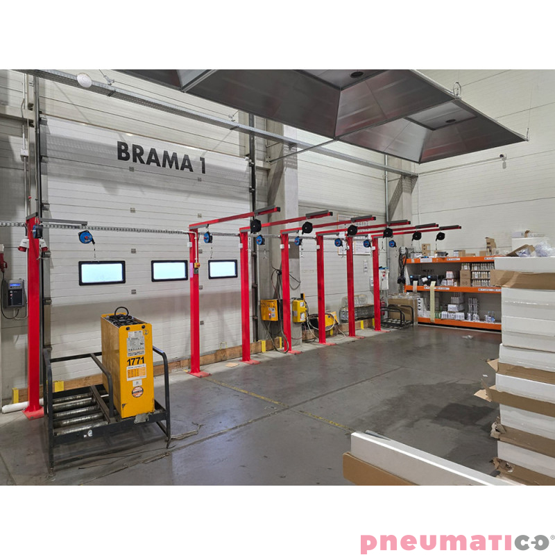 Balanser linkowy LIGHT.8 TECNA 6-8 kg 2500mm