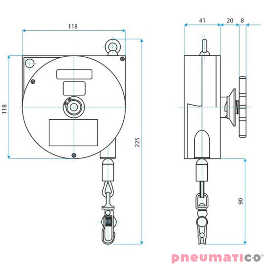 wymiary RW-0 TIGON wymiary RW-0 TIGON