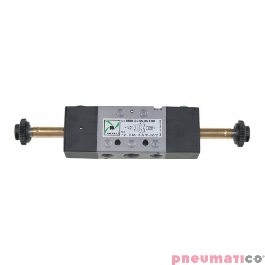 Elektrozawór Pneumax 5/2 8884.52.00.35.F00 G1/4" bistabilny (BEZ CEWKI) Elektrozawór Pneumax 5/2 8884.52.00.35.F00 G1/4" bistabilny (BEZ CEWKI)