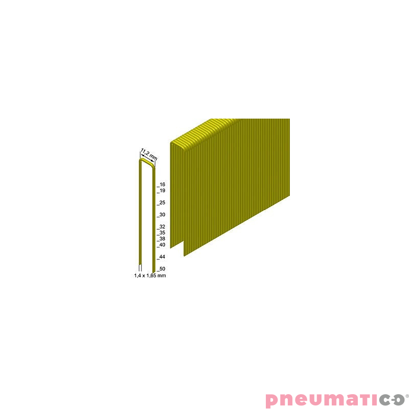 Zszywka typ Z-38 konstrukcyjna 1op.-3.000szt.