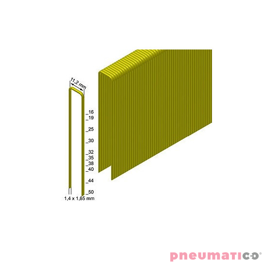 Zszywka typ Z-38 konstrukcyjna 1op.-3.000szt.