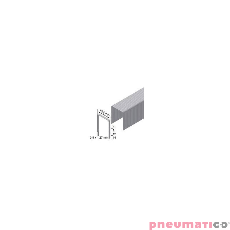 Zszywka typ PF 14mm 1op.- 5.880 szt. Zszywka typ PF 14mm 1op.- 5.880 szt.