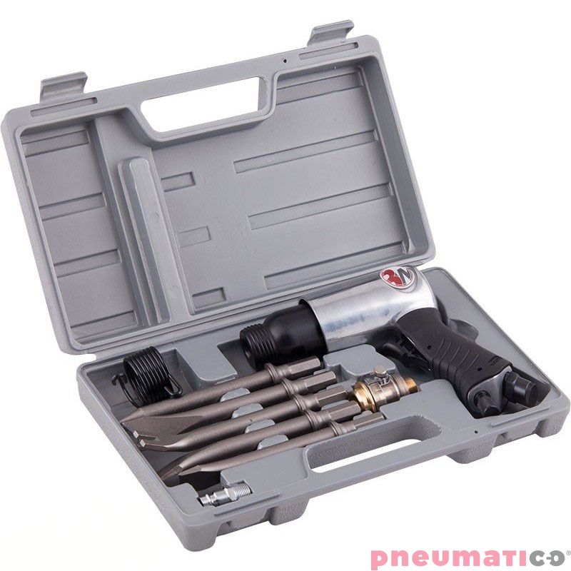 Młotek ścinak JONNESWAY JAH-6802K10L-H z kpl. grotów 6-kątnych 175mm Młotek ścinak JONNESWAY JAH-6802K10L-H z kpl. grotów 6-kątnych 175mm