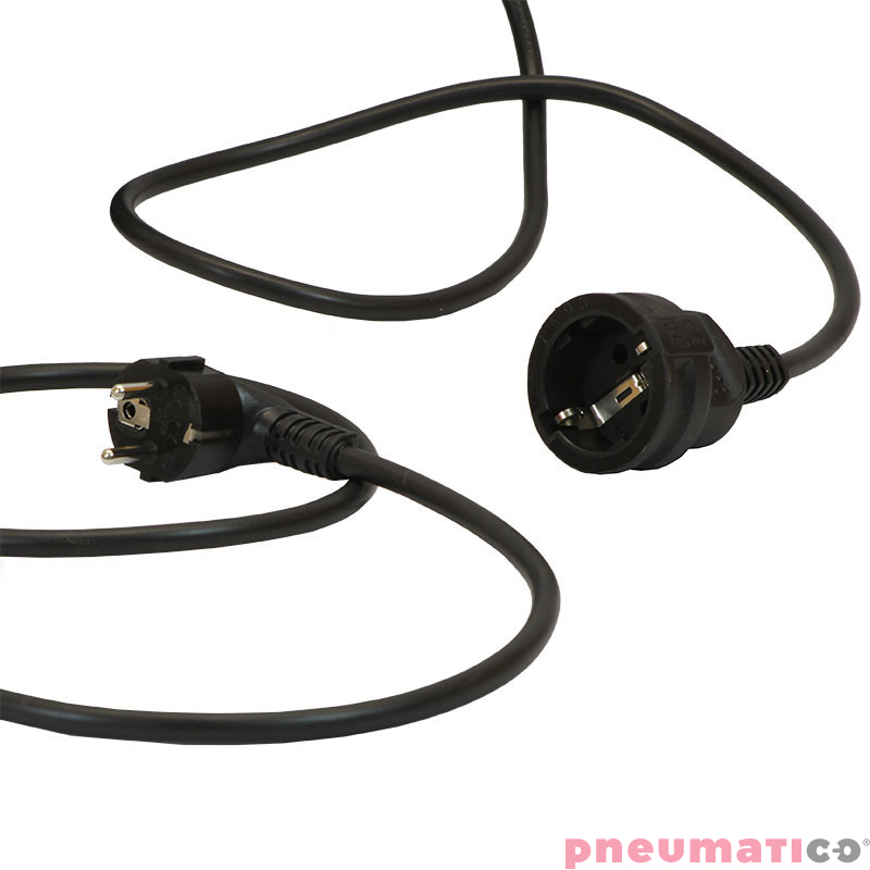 Profesjonalny kablozwijak 3x1,5mm&sup2; ZECA 9004/GS 6m wtyczka + 1 gniazdo