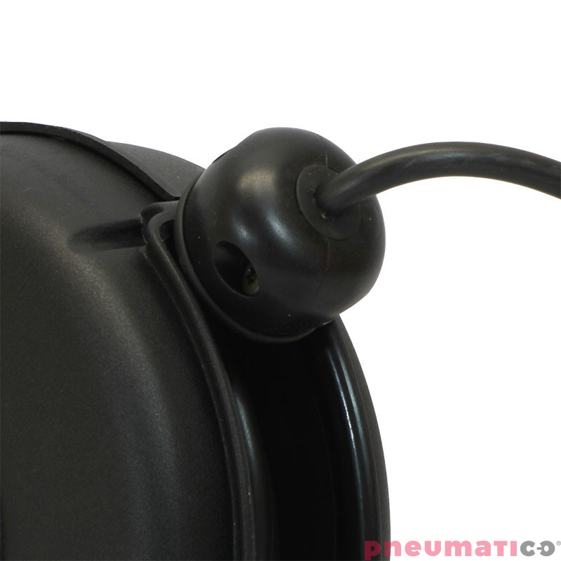 Profesjonalny kablozwijak 3x1,5mm&sup2; ZECA 9004/GS 6m wtyczka + 1 gniazdo