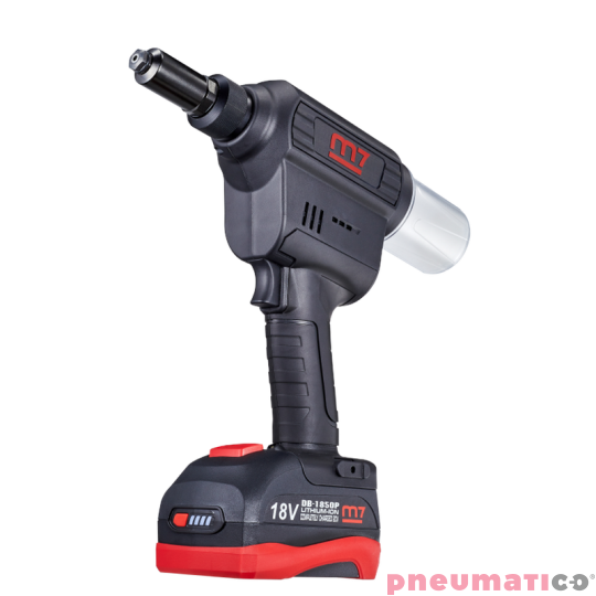 Nitownica akumulatorowa M7 2x5Ah 18V DR-102A &oslash;2,4-6,4