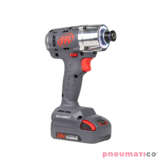 Akumulatorowy klucz udarowy z programowalną kontrolą momentu obrotowego 1/4" Ingersoll Rand RTS025PQ4 Akumulatorowy klucz udarowy z programowalną kontrolą momentu obrotowego 1/4" Ingersoll Rand RTS025PQ4