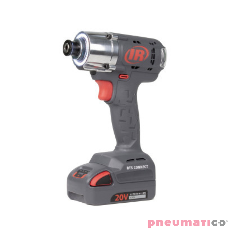 Akumulatorowy klucz udarowy z programowalną kontrolą momentu obrotowego 1/4" Ingersoll Rand RTS025PQ4 Akumulatorowy klucz udarowy z programowalną kontrolą momentu obrotowego 1/4" Ingersoll Rand RTS025PQ4