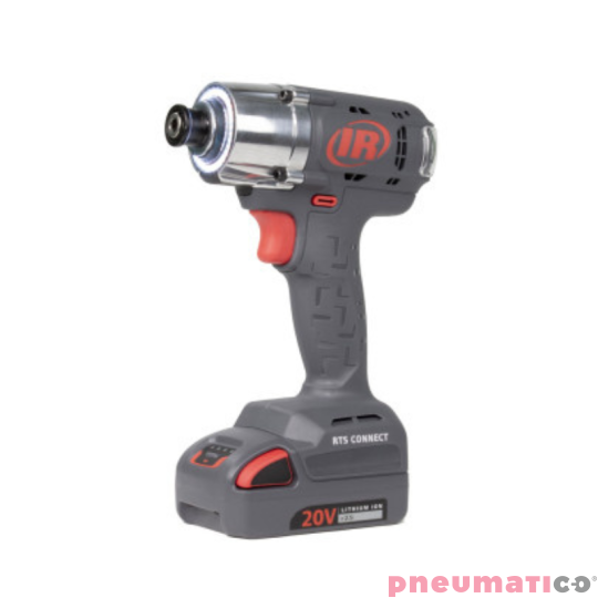 Akumulatorowy klucz udarowy z programowalną kontrolą momentu obrotowego 1/4" Ingersoll Rand RTS025PQ4 Akumulatorowy klucz udarowy z programowalną kontrolą momentu obrotowego 1/4" Ingersoll Rand RTS025PQ4