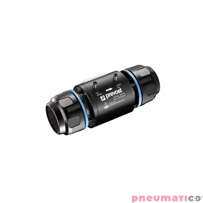 Zdalnie sterowany pneumatyczny zaw&oacute;r bezpieczeństwa Prevost 80mm PPS1 EKITVP80