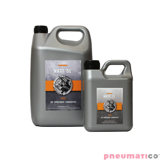 Mineralny olej do kompresor&oacute;w tłokowych WALTER 4000000502 - 5 litr&oacute;w