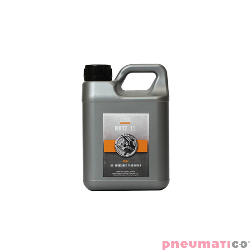 Mineralny olej do kompresor&oacute;w tłokowych WALTER WKTT4000000102 - 1 litr